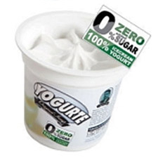 Yoghurt ijs beker met logo