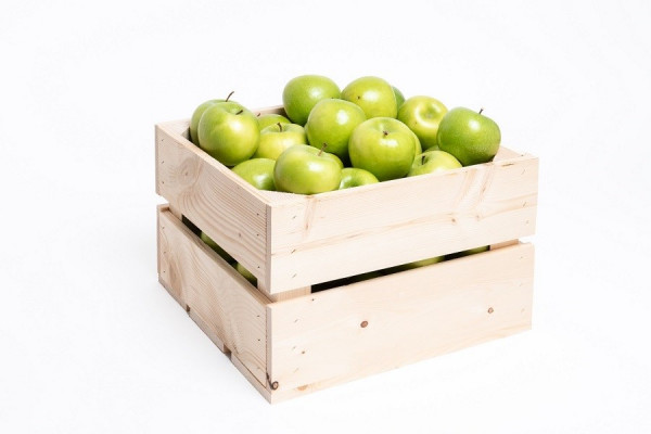 Fruitkist middel incl. appels