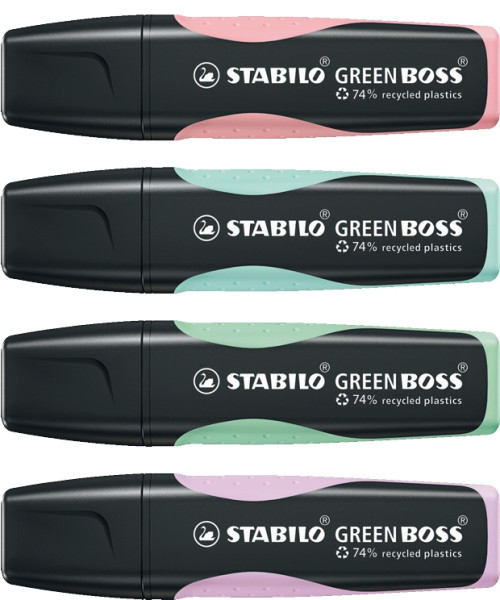 STABILO GREEN BOSS Pastel highlighter