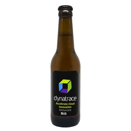 Flesje bier | 330 ml | Full colour etiket | Zwarte dop