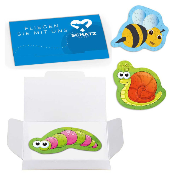 Zaadpapier grappige dieren