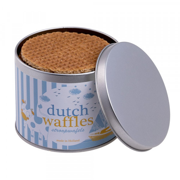 Blik met stroopwafels