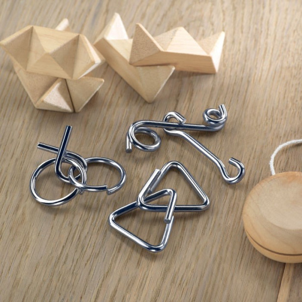 THREENATS - Set van 3 denkspelletjes