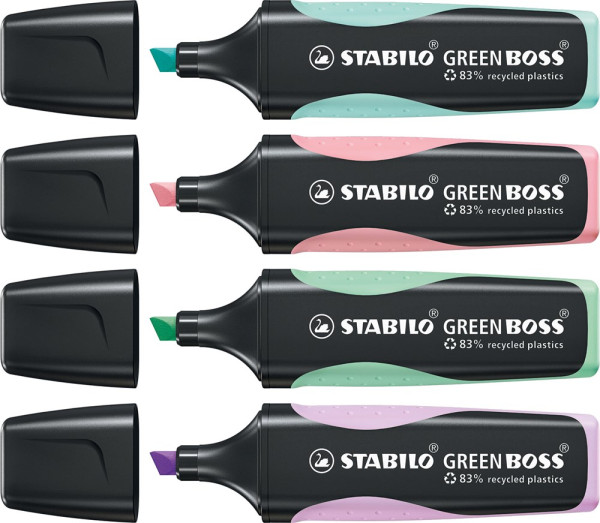 STABILO GREEN BOSS Pastel highlighter