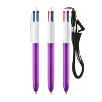Blanc/Violet Metallique