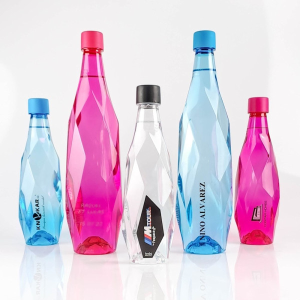 1L fles met stilstaand water | Direct printen 1 clr