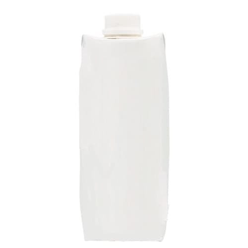 Kartonnen waterpak | 500 ml | Zonder bedrukking | Witte bio dop