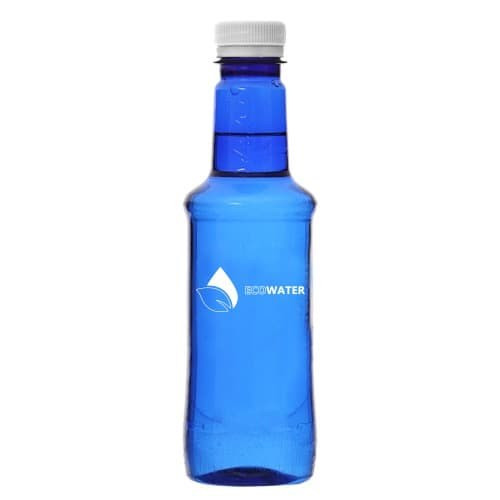 Waterflesje blauw | 330 ml | Directe bedrukking 1 kleur | Witte dop
