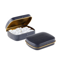 Mat Donkerblauw/Goud